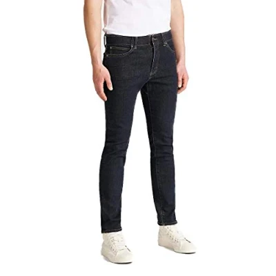 Bild av Lee Herr Skinny Fit Xm Night Vandrare jeans, Svart (Night Wanderer Aa), 29W / 30L