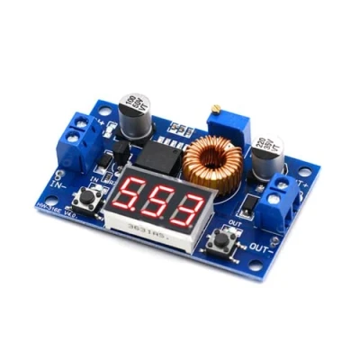 Bild av Fasizi Liten DC Buck Spänningsomvandlare Steg ner Spänningsregulator Modul Kort 4 38V till 1,25 36V 5V/12V Justerbar Utspänning Stabilisator Transformator