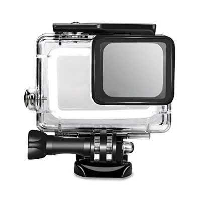Bild av för Gopro Hero 7 svart vattentätt höljesfodral, skyddande undervattensdykning höljesskal 45 m med fäste Go Pro 6/5 &amp; Black Sports actionkamera