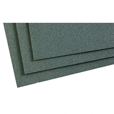 Bild av Clairefontaine Ref 197022C Pastelmatta kortark (paket med 5 ark) 360 gsm kort 24 x 32 cm mörkgrön färg speciellt formulerad för användning pasteller
