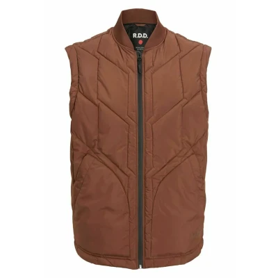 Bild av R.D.D. Royal Denim Division Bernie Stepp Väst, Storlek: Small, Cocoa brown