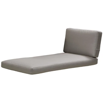 Bild av Cane line Cushion set for Connect Modules + Lounge chair Kuddar för utomhusbruk Chaise Module Taupe B: 138 x D: 67 H: 8 cm
