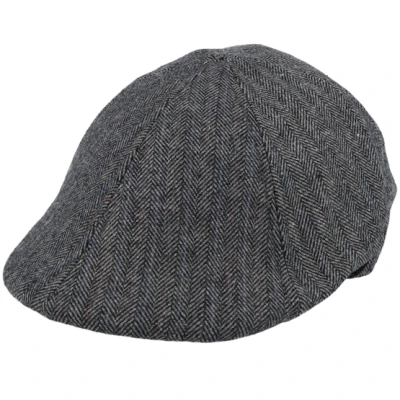 Bild av Barts Grå flatcap Keps Mr. Mitchell Cap Dark Grey Flat @ Hatstore