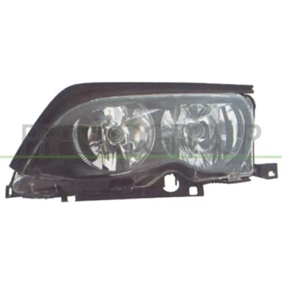 Bild av PRASCO BM0204903 Phares droit H7/H7 FF noir pour circulation à droite avec moteur électrique commande correcteur de site projecteur