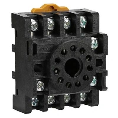 Bild av Pf113A 11 Pins Power Relay Basuttag Base för Jqx 10F Jtx 2C Tidsrelä