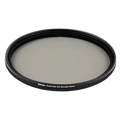 Bild av Hama Polariseringsfilter (cirkulärt polariserande, övre glas, 77 mm gängdiameter, 4,5 bågtjocklek, frontgänga, NMC16 (16 lager nano) svart