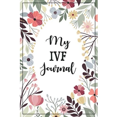 Bild av ivf journal Gift: with inspirational quotes on every pg, this blank lined notebook is a perfect gift for women pregnancy, ... planner, pineapple, pregnancy