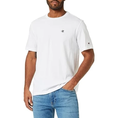 Bild av Champion Legacy Basics s Crewneck T Shirt Män, Bianco, XL