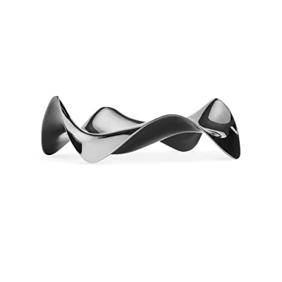 Bild av Alessi PG02 skedhållare, rostfritt stål 18/10 glänsande polerad, 3,4 x 15 9 cm