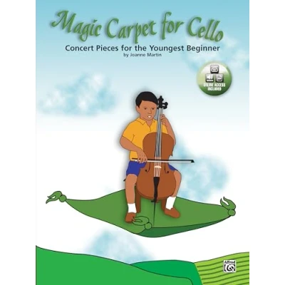 Bild av Martin joanne magic carpet for cello book/cd +cd