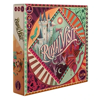 Bild av Iello, Royal Visit, Board Game, Ages 8+, 2 Players, 20 mins Minutes Playing Time