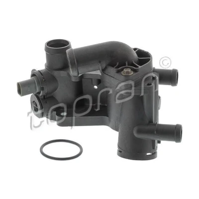 Bild av TOPRAN 111 176 Boîtier du thermostat avec joint d&#039;étanchéite, transmetteur de température thermostat, couvercle, vis/boulons