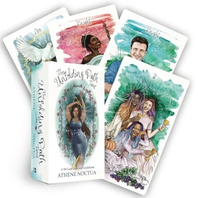 Bild av The Unfolding Path Tarot: A 78 Card Deck and Guidebook