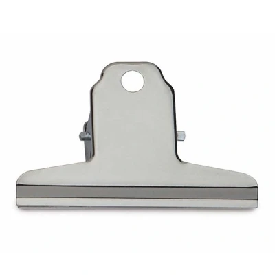Bild av Maul Pappersklämma Maulbasic, Bred Stängningsklämma 7,5 cm, Klämbredd 2,5 Hög Klämkraft, Silver