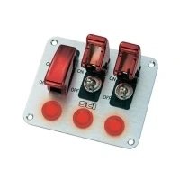 Bild av TRU COMPONENTS Bilkontrollpanel TC R18 P3A 12 V/DC 20 A 1 x Av/på Klickande st