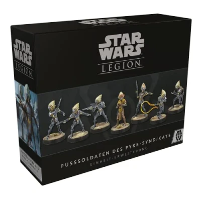 Bild av Atomic Mass Games, Star Wars: Legion fotsoldater i Pyke syndikat, enhetsexpansion, tablett, 2 spelare, från 14+ år, 120180 minuter, tyska