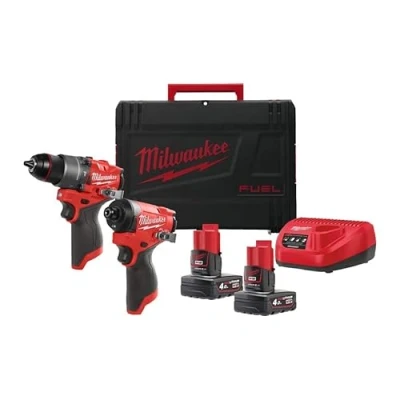 Bild av Milwaukee M12 FPP2A2 402X Verktygspaket