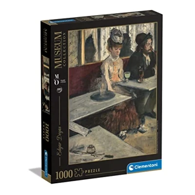 Bild av Clementoni 39761 Museumsamling Degas, &quot;Dans Un Café&quot; pussel 1 000 bitar, för vuxna Tillverkat i Italien