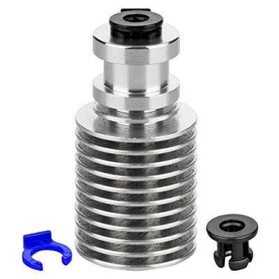 Bild av Turmberg3D V6 kylfläns/Heatsink Upgrade kompatibel med E3D Hotends 1,75 mm bowden &amp; direkt, spänntång och klämmor