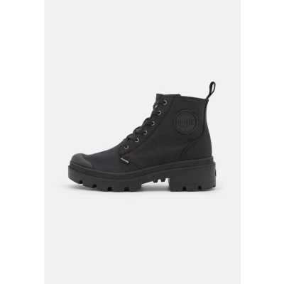 Bild av Palladium Pallabase Ankelboots, Storlek: 39.5, Black Bomull
