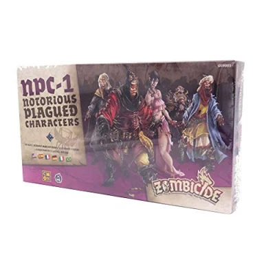Bild av Zombicide Black Plague: N.P.C. #1 Asmodee brädspel spelfigur set