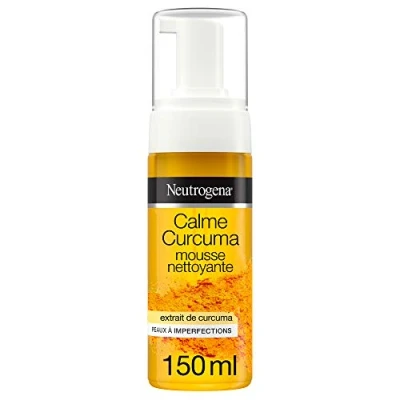 Bild av Neutrogena Lugn Curcuma ansiktsrengöringsskum, 1 x 150 ml doseringsflaska