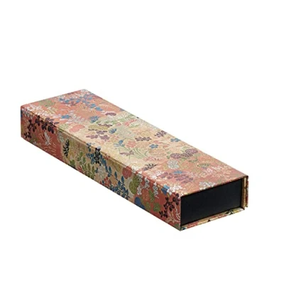 Bild av Étui à crayons Kara ori: Pencil Case with wrap closure, decorative printed cover paper
