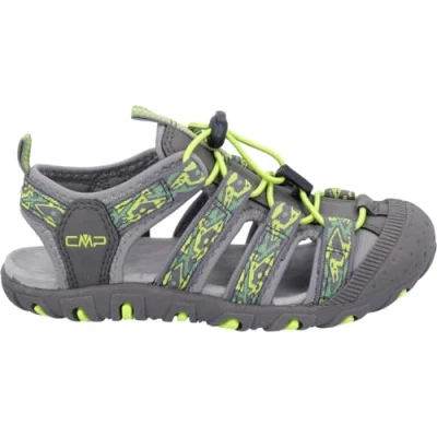 Bild av CMP KIDS Sahiph Hiking Unisex Vandringssandaler för barn, Storlek: 39, Graffite/lime grren Skinnimitation/textil