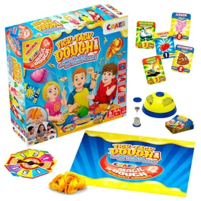 Bild av Craze Magic Tick Tack Dough, intelligent lerset, knådmassa, brädspel för barn, familj rolig garanti, lek vuxna och små från 6 år 35030