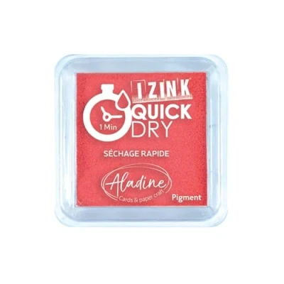 Bild av Aladine Izink Quick Dry bläck, röd, 5 x cm