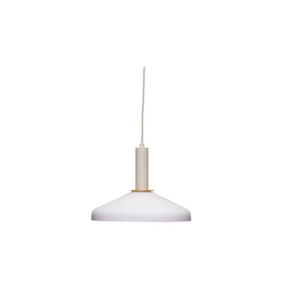 Bild av Hübsch Apollo hänglampa, sandfärgad, orange, järn, glas
