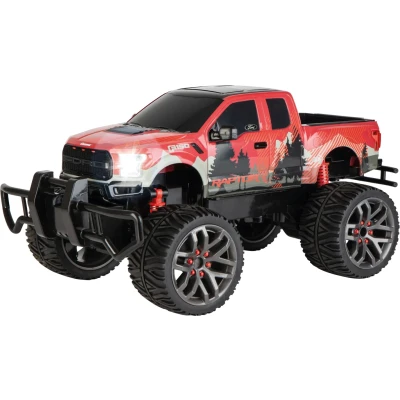 Bild av Carrera RC 370142043 2,4 GHz Ford F 150 Raptor, r/b med exakt kontroll 1:14 skala fram och bakljus upp till 18 km/h 40 cm lång redo att köras, alla batterier ingår