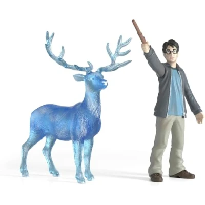 Bild av schleich WIZARDING WORLD Harry Potter och Patronus, från 6 år, 42680 Leksaksfiguren, 16 x 11 18 cm
