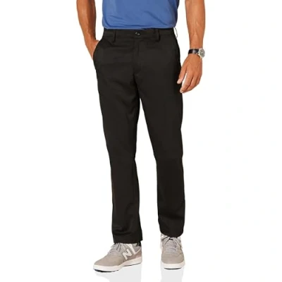 Bild av Amazon Essentials mäns rak passform stretchgolfbyxor, svart, 32 W x L