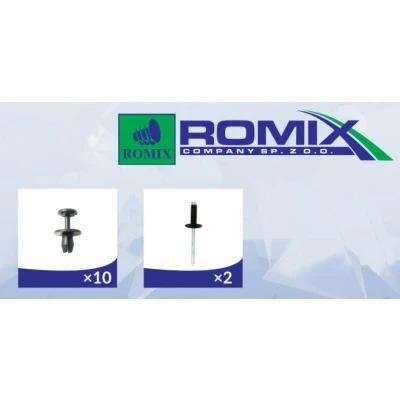 Bild av ROMIX 91002 Doublure d&#039;aile Aile, intérieur CITROËN: C2 3/5 portes, C3 I portes oscaro, mister auto, yakarouler