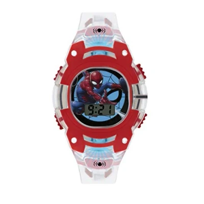 Bild av Spiderman pojkar digital klocka med PU rem SMH4000, armband