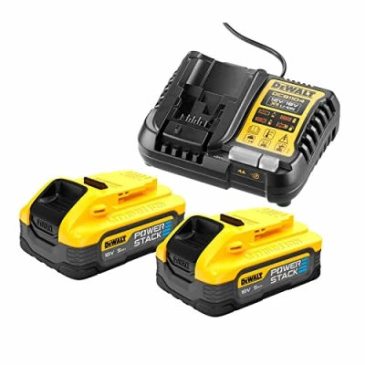 Bild av DCB1104H2 QW powerstack startsats 2 x 18 V XR 5,0 Ah batteri DCB1104 laddare