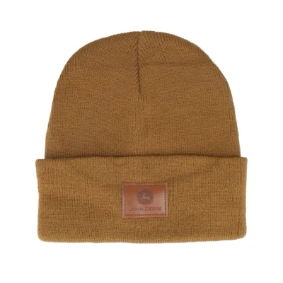 Bild av John Deere Brun Cuff Beanie Coyote Brown @ Hatstore