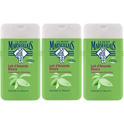 Bild av Le Petit Marseillais Mandelmjölk duschgel 3 x 250 ml från Frankrike
