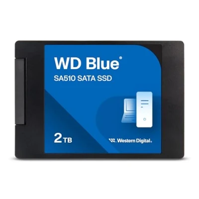 Bild av Western Digital SA510 SATA SSD WDS200T3B0A disk, Svart, 2 TB