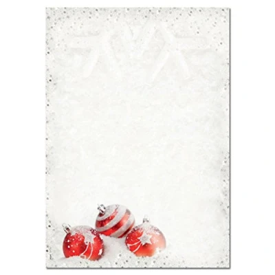 Bild av Sigel kuvert jul Vinter stil brevpapper A4 Vinterstil