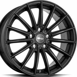 Bild av Brock B36 Satin Black Matt 8x18 5/112 ET35 B66.6