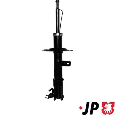 Bild av JP GROUP 3342101480 Amortisseur Essieu avant droit Pression de gaz Système bitube Jambe suspension Goujon en haut FIAT: Panda II 5 portes