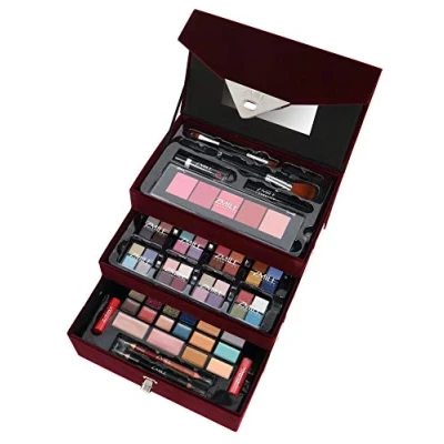 Bild av Make up väska Velvety Dark Berry 74 stycken