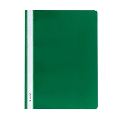 Bild av Herlitz 975458 A4 PP med transparent framlock, 10 stycken, grön