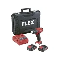 Bild av Flex DD2G 10 Borrskruvdragare med 2 st 2,5 Ah batterier, laddare