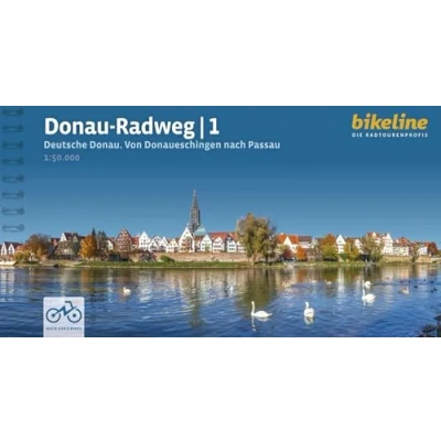 Bild av Donauradweg / Donau Radweg 1: Deutsche Donau. Von Donaueschingen nach Passau, 1:50.000, 600 km, GPS Tracks Download, LiveUpdate: TEIL 1