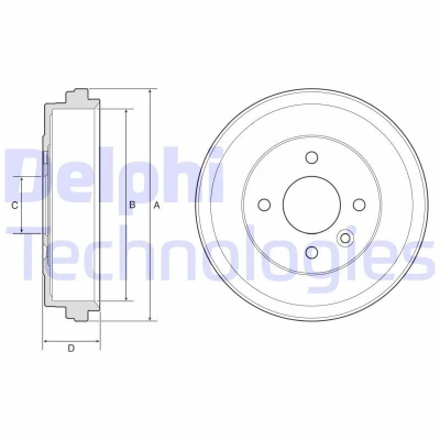 Bild av Bromstrumma DELPHI BF637