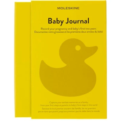 Bild av Moleskine Baby Journal, Theme Notebook Hardcover for Annotating and Remembering The First Two Years of Your Child&#039;s Life Large Size 13 x 21 cm 400 Pages