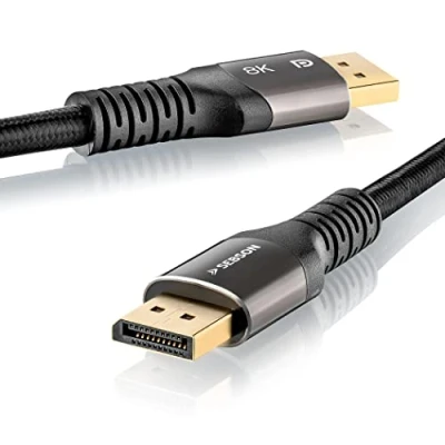 Bild av SEBSON DisplayPort kabel 5 m DP 1,4 gånger/Male, 8K/60 Hz 4K/144 2K/240 till för bildskärm, skärm, PC, spel